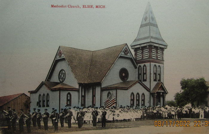 Elsie - Old Postcard (newer photo)